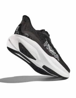 Hoka Mach 6 - Black/White -The Sports Edit hoka mach 6 shoes black white 1147810 bwht 6