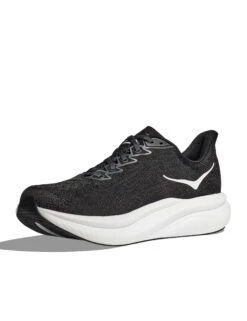 Hoka Mach 6 - Black/White -The Sports Edit hoka mach 6 shoes black white 1147810 bwht 7