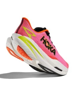 Hoka Mach X 3 - Neon Rose/Neon Tangerine -The Sports Edit hoka mach x 3 neon rose neon tangerine 1168721 nnrs 4