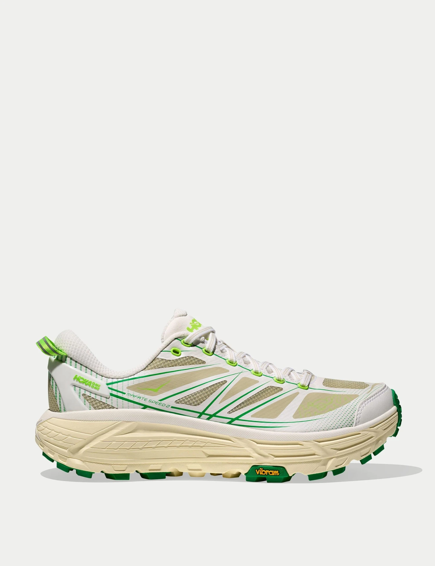 Hoka Mafate Speed 2 - White/Fresh Cut Grass 3 Hoka Mafate Speed 2 - White/Fresh Cut Grass