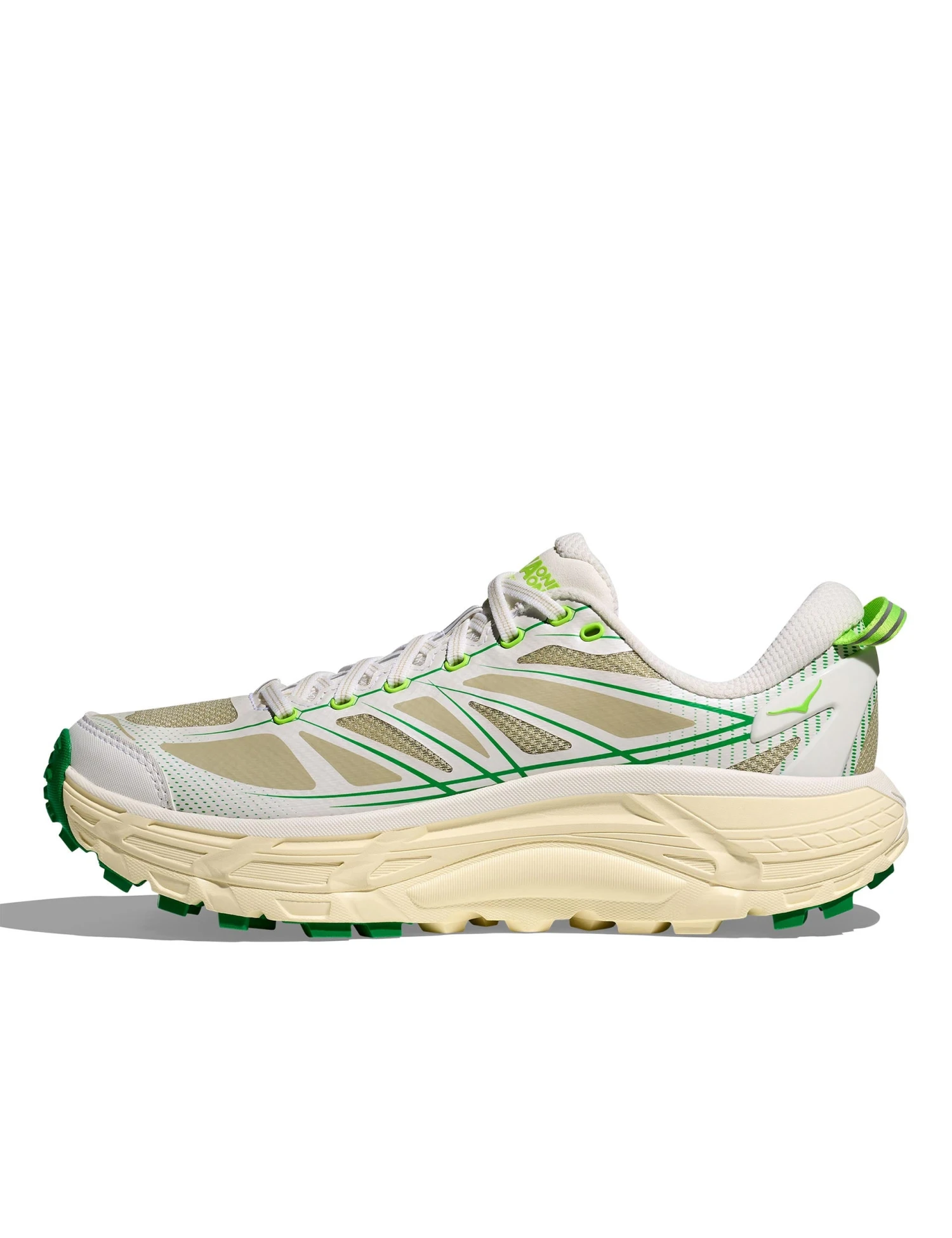 Hoka Mafate Speed 2 - White/Fresh Cut Grass 6 Hoka Mafate Speed 2 - White/Fresh Cut Grass - Image 4
