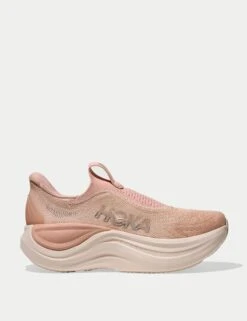 Hoka Skyward Laceless - Rose Latte/Rose Cream