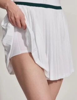 Varley Jane Court Dress 28" - White/Forest -The Sports Edit jane court dress 6