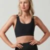 Zoe Bra - Tarmac Black 2 Zoe Bra - Tarmac Black -The Sports Edit lilybod zoe bra tarmac black LC71 BL 1