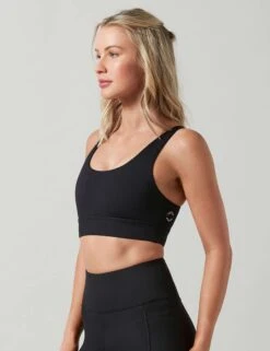 Zoe Bra - Tarmac Black -The Sports Edit lilybod zoe bra tarmac black LC71 BL 2