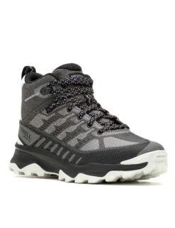 Merrell Speed Eco Mid Waterproof - Charcoal/Orchid -The Sports Edit merrell speed eco mid waterproof boots charcoal orchid J038166 4
