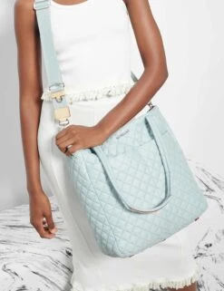 Large Metro Quatro Tote - Silver Blue 14 Large Metro Quatro Tote - Silver Blue -The Sports Edit mz wallace large metro quatro tote silver blue 1430X1891 6