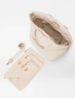 Large Metro Tote Deluxe - Mushroom 9 Large Metro Tote Deluxe - Mushroom -The Sports Edit mz wallace large metro tote deluxe mushroom 1242X1555 3