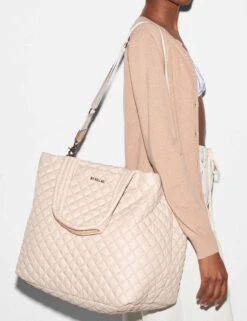 Large Metro Tote Deluxe - Mushroom 11 Large Metro Tote Deluxe - Mushroom -The Sports Edit mz wallace large metro tote deluxe mushroom 1242X1555 5