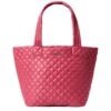 Medium Metro Tote Deluxe - Dahlia -The Sports Edit mz wallace medium metro tote deluxe dahlia 1260x1943 1