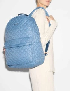 Metro Backpack Deluxe - Cornflower Blue -The Sports Edit mz wallace metro backpack deluxe cornflower blue 1275X1983 5