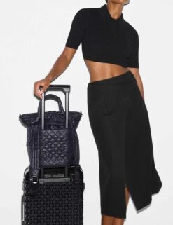 Small Utility Backpack - Black -The Sports Edit mz wallace small utility backpack black 1536x1590 4