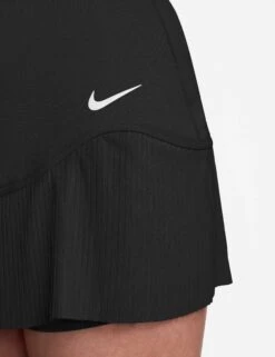 Nike Advantage Dri-FIT Tennis Skirt - Black/White -The Sports Edit nike advantage dri fit tennis skirt black white fd6532 010 6