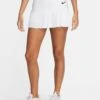 Nike Advantage Dri-FIT Tennis Skirt - White/Black 2 Nike Advantage Dri-FIT Tennis Skirt - White/Black -The Sports Edit nike advantage dri fit tennis skirt white black fd6532 100 1