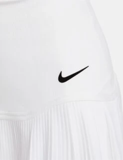 Nike Advantage Dri-FIT Tennis Skirt - White/Black -The Sports Edit nike advantage dri fit tennis skirt white black fd6532 100 5