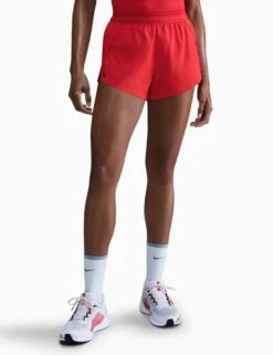 Nike AeroSwift Dri-FIT ADV 3" Running Shorts - Light Crimson/Black