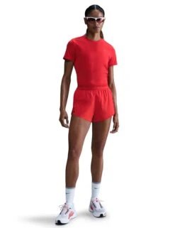 Nike AeroSwift Dri-FIT ADV 3" Running Shorts - Light Crimson/Black -The Sports Edit nike aeroswift dri fit adv 3in running shorts crimson black fn2328 696 6