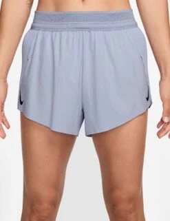 Nike AeroSwift Dri-FIT ADV 3" Running Shorts - Ghost/Blue Void