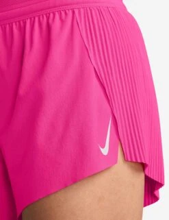 Nike AeroSwift Dri-FIT ADV 3" Running Shorts - Hyper Pink/Black -The Sports Edit nike aeroswift dri fit adv 3in running shorts pink black fn2328 645 4