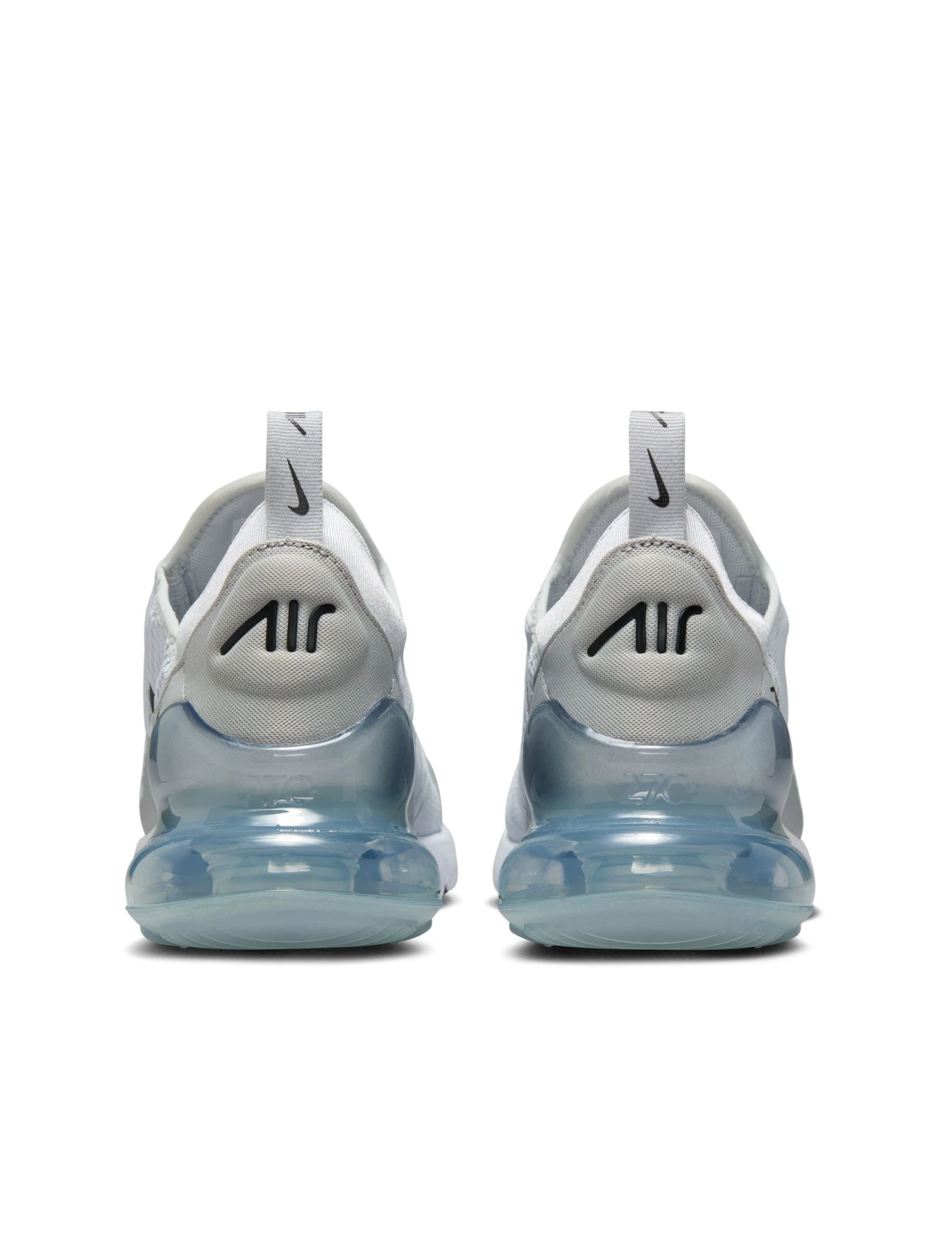 Nike Air Max 270 Shoes - Pure Platinum/Black/Light Smoke Grey 4 Nike Air Max 270 Shoes - Pure Platinum/Black/Light Smoke Grey - Image 2