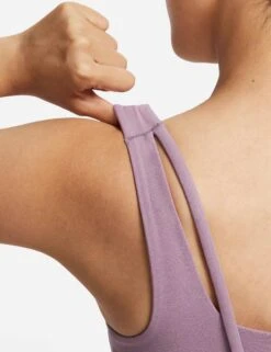 Nike Alate Ellipse Longline Bra - Violet Dust/White -The Sports Edit nike alate ellipse longline bra violet white do6619 536 4