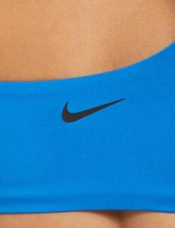 Nike Asymmetrical Bikini Top - Photo Blue -The Sports Edit nike asymmetrical bikini top photo blue nesse266 458 2