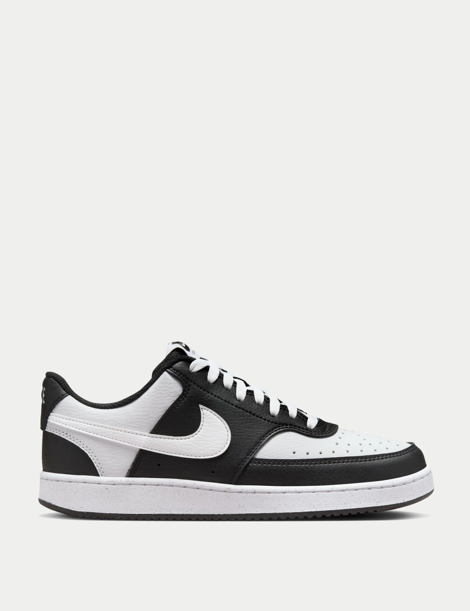 Nike Court Vision Low Next Nature Shoes - Black/White 3 Nike Court Vision Low Next Nature Shoes - Black/White