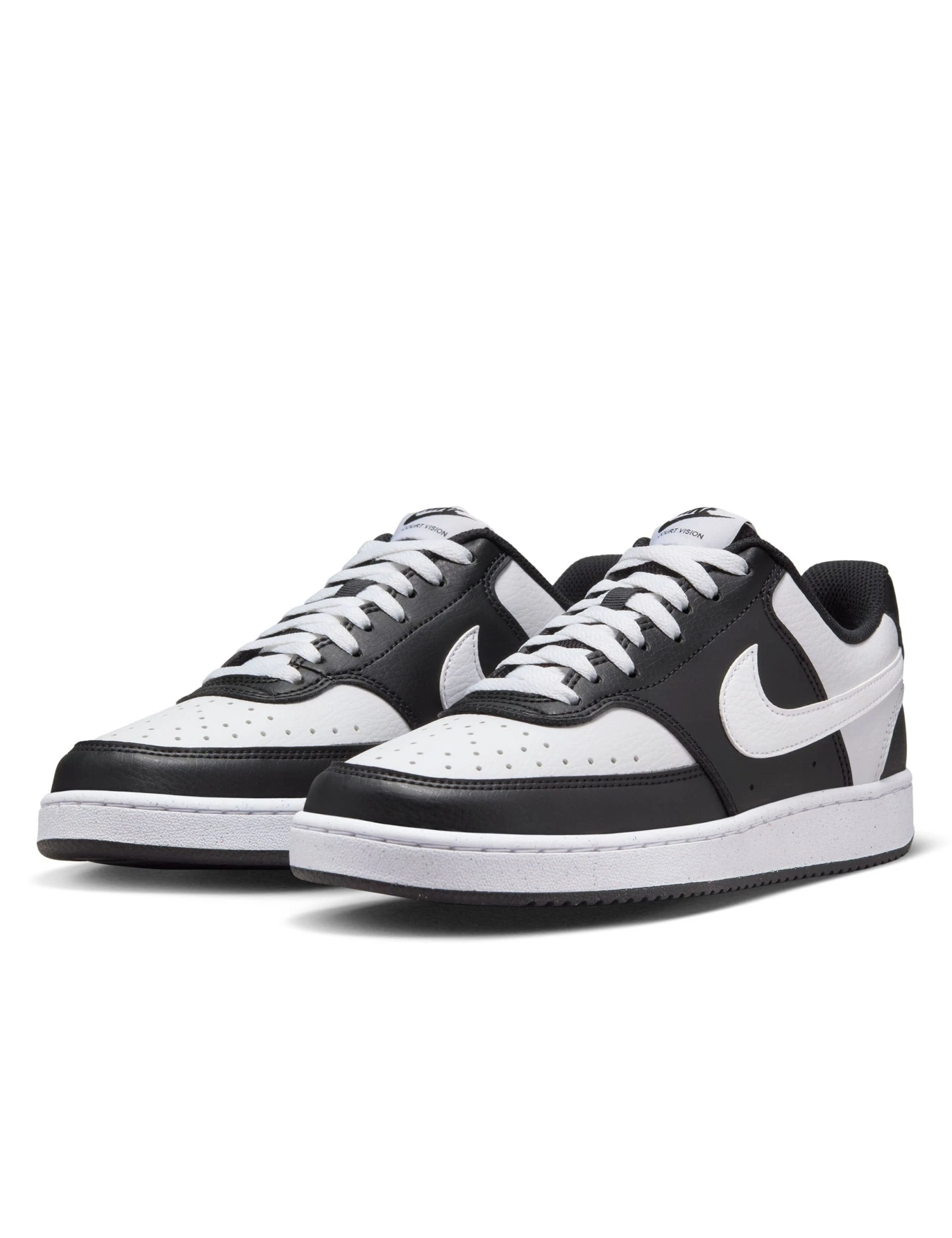Nike Court Vision Low Next Nature Shoes - Black/White 4 Nike Court Vision Low Next Nature Shoes - Black/White - Image 2