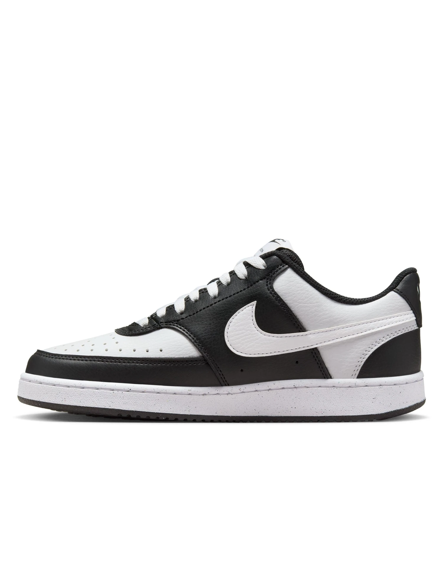 Nike Court Vision Low Next Nature Shoes - Black/White 7 Nike Court Vision Low Next Nature Shoes - Black/White - Image 5