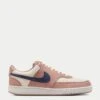 Nike Court Vision Low Next Nature Shoes - Particle Pink/Midnight Navy/Pale Ivory -The Sports Edit nike court vision low next nature shoes pink navy ivory dh3158 606 1
