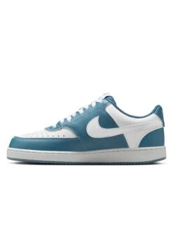 Nike Court Vision Low Next Nature Shoes - White/Smokey Blue -The Sports Edit nike court vision low next nature shoes white blue dh3158 112 5