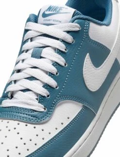 Nike Court Vision Low Next Nature Shoes - White/Smokey Blue -The Sports Edit nike court vision low next nature shoes white blue dh3158 112 7