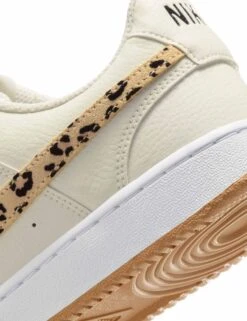 Nike Court Vision Shoes - Sail/Black/White/Flax -The Sports Edit nike court vision shoes sail black white flax hf9552 100 8