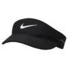 Nike Dri-FIT ADV Ace Tennis Visor - Black -The Sports Edit nike dri fit adv ace tennis visor black fb6443 010 1