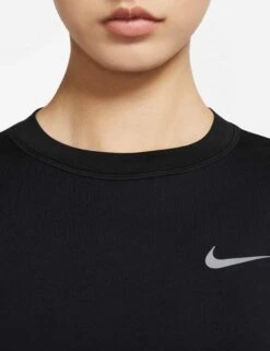 Nike Dri-FIT Element Crew - Black -The Sports Edit nike dri fit element crew black CU3277 010 8