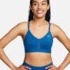 Nike Dri-FIT Indy Sports Bra - Court Blue/White 2 Nike Dri-FIT Indy Sports Bra - Court Blue/White -The Sports Edit nike dri fit indy sports bra blue white cz4456 477 1
