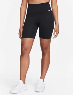 Nike Dri-FIT One 7" Biker Shorts - Black/White