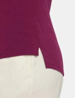 Nike Dri-FIT One Luxe Short-Sleeve Top - Bordeaux/Reflective Silver 8 Nike Dri-FIT One Luxe Short-Sleeve Top - Bordeaux/Reflective Silver -The Sports Edit nike dri fit one luxe short sleeve top bordeaux silver dd0618 611 5