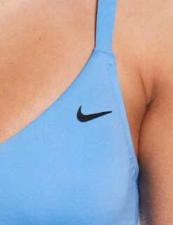 Effortless Essential V-Neck Midkini - University Blue -The Sports Edit nike effortless essential v neck midkini blue nessf241 438 3
