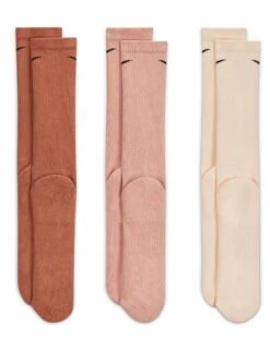 Nike Everyday Plus Cushioned Socks (3 Pairs) - Multi-Colour -The Sports Edit nike everyday plus cushioned socks 3 pairs multi colour sx6888 914 4