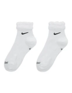 Nike Everyday Training Ankle Socks - White/Black -The Sports Edit nike everyday training ankle socks white black dh5485 100 4