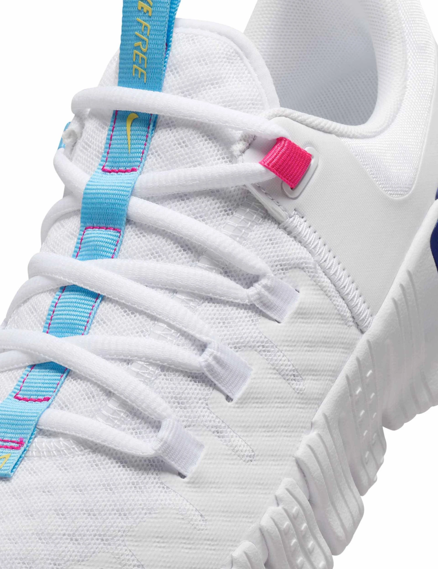 Nike Free Metcon 5 Shoes - White/Aquarius Blue/Fierce Pink/Deep Royal Blue/Light Laser Orange 8 Nike Free Metcon 5 Shoes - White/Aquarius Blue/Fierce Pink/Deep Royal Blue/Light Laser Orange - Image 6