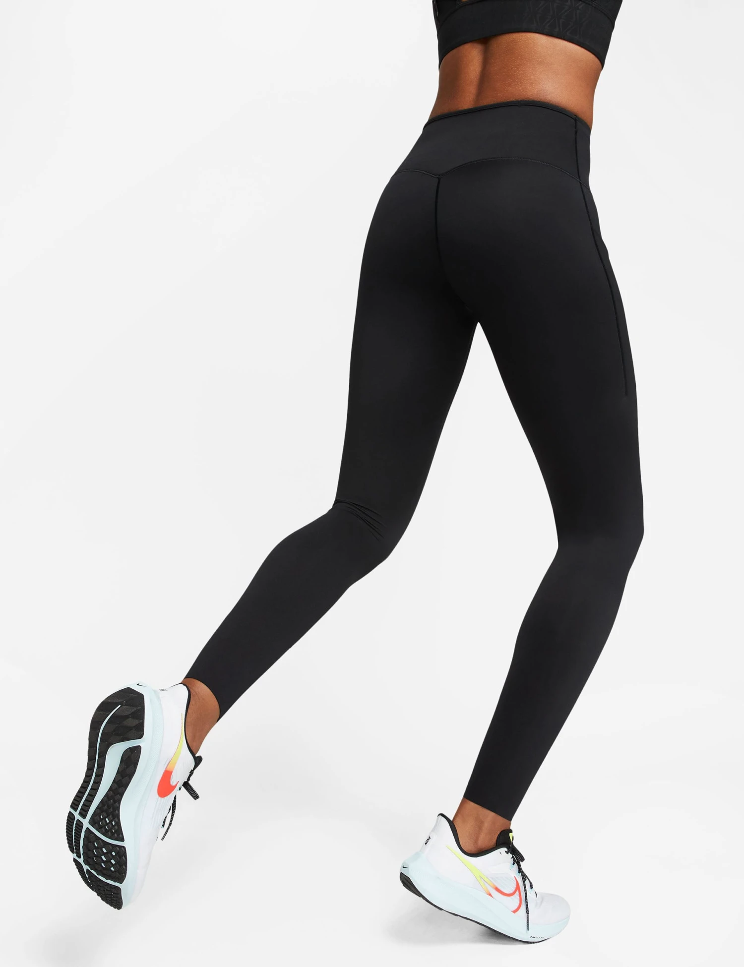 Nike Go High Waisted Leggings - Black 4 Nike Go High Waisted Leggings - Black - Image 2