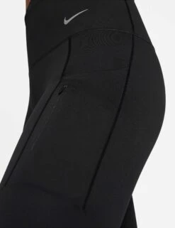 Nike Go High Waisted Leggings - Black 12 Nike Go High Waisted Leggings - Black -The Sports Edit nike go high waisted leggings black dq5668 010 5