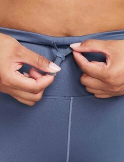 Nike Go High Waisted Leggings - Diffused Blue/Black -The Sports Edit nike go high waisted leggings blue black dq5668 491 7