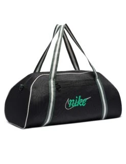 Nike Gym Club Bag - Black/Vintage Green/Stadium Green -The Sports Edit nike gym club bag black green dh6863 013 7
