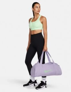 Nike Gym Club Bag - Lilac Bloom/Vapor Green -The Sports Edit nike gym club bag lilac green dr6974 512 3