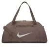 Nike Gym Club Duffel Bag - Mink Brown/White -The Sports Edit nike gym club duffel bag brown white dr6974 214 1