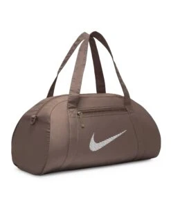 Nike Gym Club Duffel Bag - Mink Brown/White -The Sports Edit nike gym club duffel bag brown white dr6974 214 3