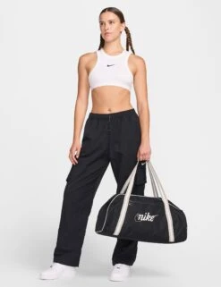 Nike Gym Club Training Bag - Black/College Grey/Summit White -The Sports Edit nike gym club training bag black grey white dh6863 014 8